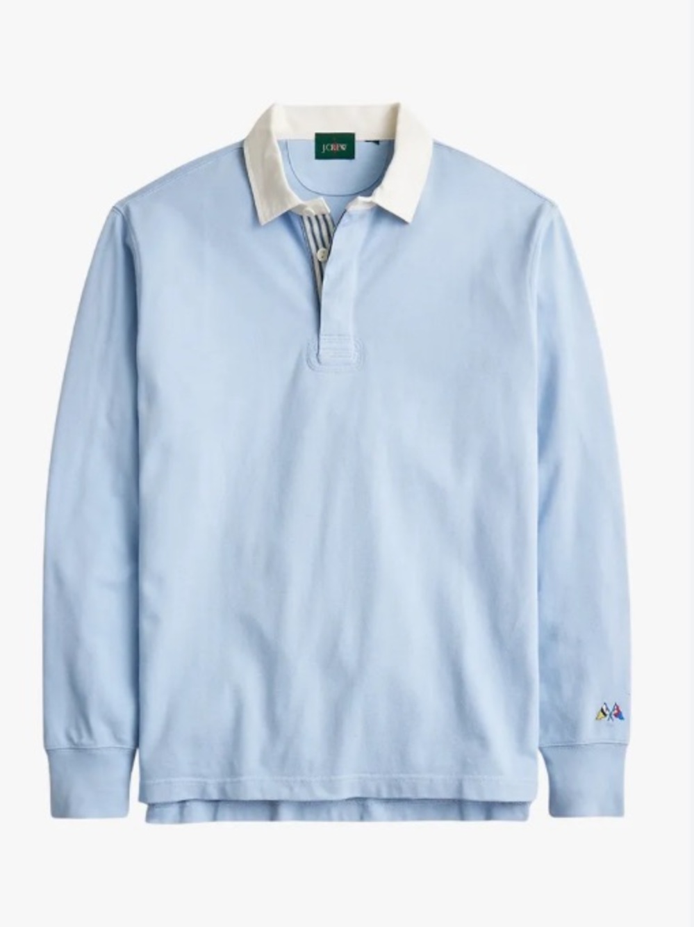 J Crew Rugby long sleeve shirt M